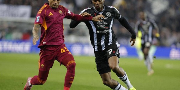 天助国米：意甲第11名乌迪内斯爆冷击败罗马，后者基本退出争冠行列