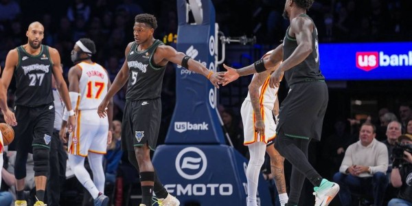 爱德华兹30分兰德尔18+12+10 森林狼胜老鹰