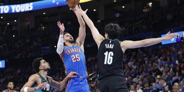 杨瀚森连续3场出战10分钟以上 比赛参与度仍有极大空间