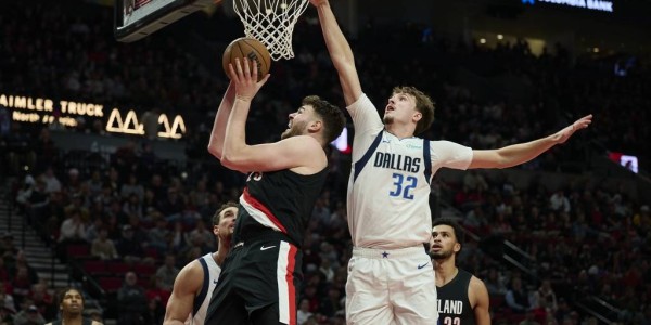 阿夫迪亚27+11+9杨瀚森1助攻 开拓者胜独行侠