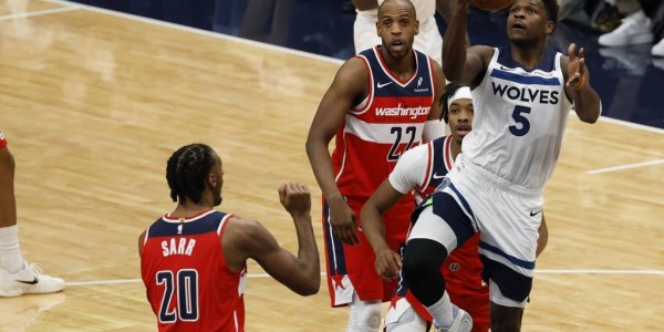 爱德华兹35+6麦科勒姆20分 森林狼大胜奇才