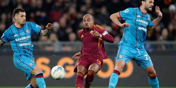 意甲争四激烈升级，罗马主场2-0完胜卡利亚里，尤文图斯被追平