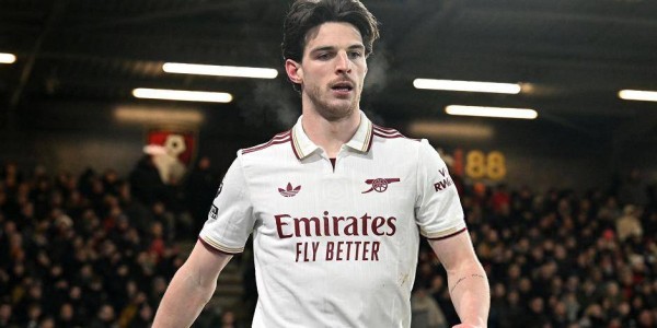 赖斯梅开二度，阿森纳3-2复仇伯恩茅斯5连胜，静待双蓝会自相残杀