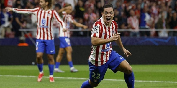 马竞5-1狂屠德甲劲旅！阿尔瓦雷斯2传1射封神，格列兹曼200球里程碑