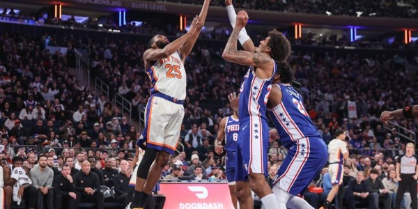 马克西36+8布伦森空砍31分 76人击败尼克斯3连胜