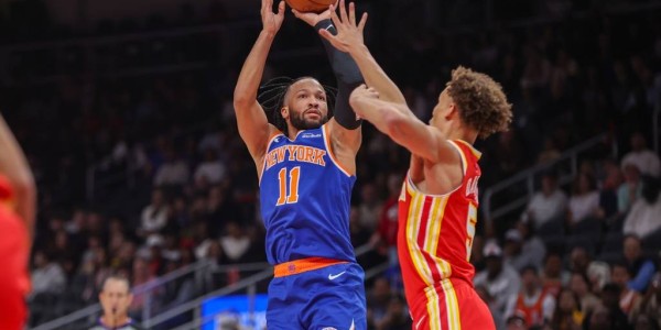 唐斯36+16布伦森34+5 奥孔古31分尼克斯送老鹰6连败