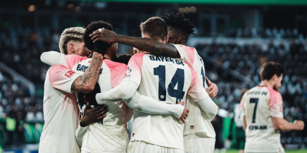 一场3-1踢出3连胜，德甲劲旅征服客场，升到第2，追赶拜仁