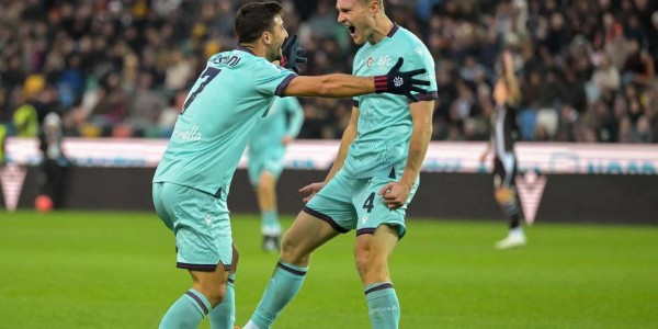 博洛尼亚3-0客场大胜乌迪内斯，高压逼抢制胜，升至意甲第三