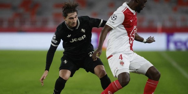 摩纳哥主场0-0战平尤文图斯，尤文门将佩林获最高评分