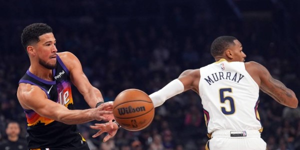 布克32分墨菲22分锡安19+10 格林25+5太阳险胜鹈鹕