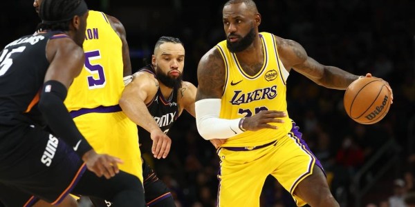 老詹23+6东契奇缺阵狄龙25分 布克21+11湖人惨败太阳